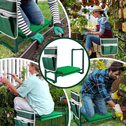 GardenEase™ – Bekväm Trädgårdsstol och Knäskydd