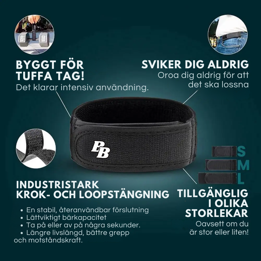 BeltBuddy™ - Spännfritt Bälte för Maximal Komfort och Frihet