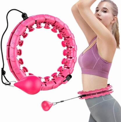 WaistGlow Smart™️ - Din Innovativa Viktade Hula Hoop Midjetränare